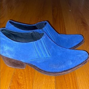 Jeffrey Campbell Blue Booties